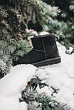 Угги дитячі UGG Classic Mini Suede Black (детские Угг Классик Мини замша черные) 5854ch, фото 9