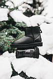 Угги дитячі UGG Classic Mini Leather Black 5854ch размер 27, фото 8