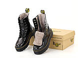 Зимові жіночі черевики Dr. Martens Jadon Galaxy (с мехом), фото 3