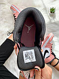 Жіночі кросівки Air Jordan 1 Mid Pink Quartz 555112-603, фото 9