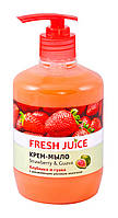 Крем-мыло Fresh Juice Strawberry & Guava - 460 мл.