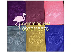 Рушник лицьове мікрофібра Леопард 100х50 см