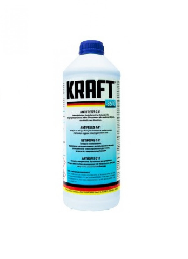 Антифриз G11 Синій -35 KRAFT (1,5л), ціна 198 грн — Prom.ua (ID#1336402590)