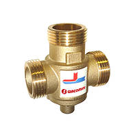 Антиконденсационный термостатический смесительный клапан Giacomini Kv 3,2-DN25 55C