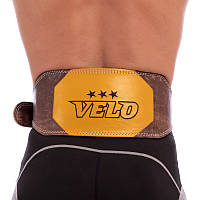 Пояс атлетический (штангиста) кожаный VELO VL-8181, L: Gsport