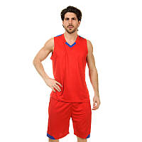 Баскетбольная форма мужская Lingo Camo красная LD-8002, 160-165 см: Gsport