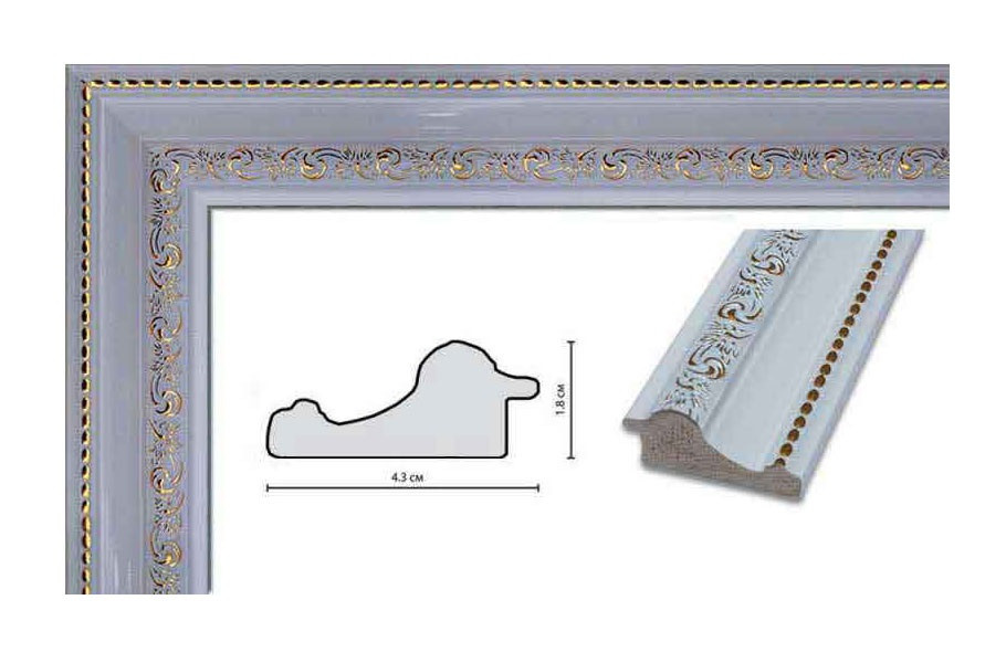 Пластиковий багет для рам X81-015-3