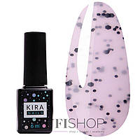 Гель-лак KIRA Nails Чиа Пудинг №002 йошта с крошкой 6 мл (456182)