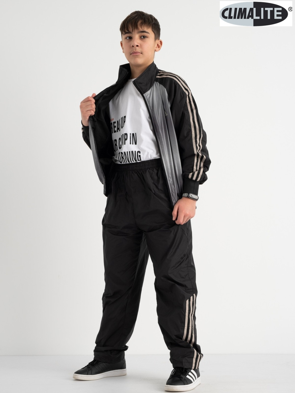 Спортивный костюм детский, подростковый Adidas Climalite. Оригинал. Производство Нидерланды. - фото 5 - id-p1336438771