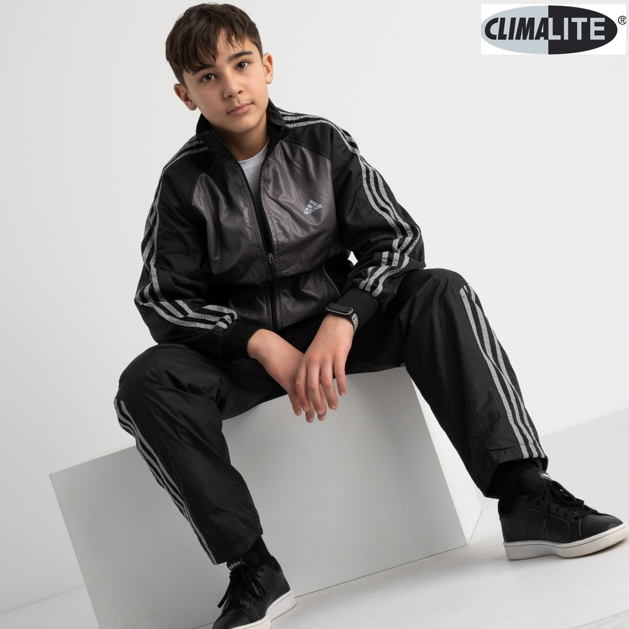 Спортивный костюм детский, подростковый Adidas Climalite. Оригинал. Производство Нидерланды. - фото 8 - id-p1336438771