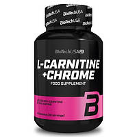 Жиросжигатель L-Carnitine+Chrome BioTech USA (60 капсул)