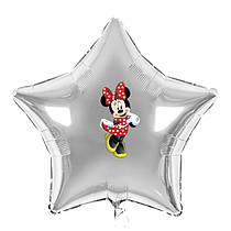 Наклейка для фольгованих кульок 18" "Мінні Маус" 13х7 см