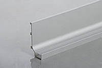 Профиль L образный для фасадов без ручек (ФБР) с пазом под LED-подсветку L=5950 мм алюминий (цена за 1 пог.м)