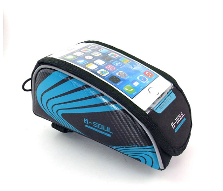 Сумка на раму B-Soul BAO-001 для смафонів Чорно-синя, фото 1