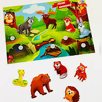 Гра на липучках Лісові мешканці