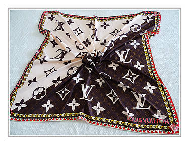 Хустка Louis Vuitton шовк, фото 2