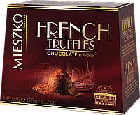 Конфеты шоколадные трюфельные с насыщенным шоколадным вкусом French truffles 175г TM Mieszko Мешко Польша