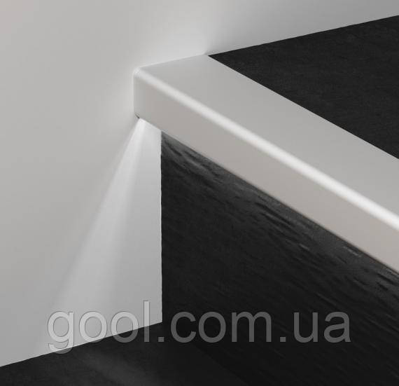 Підсвітка LED сходів та сходинок з капіносом та інсталяційним профілем ...