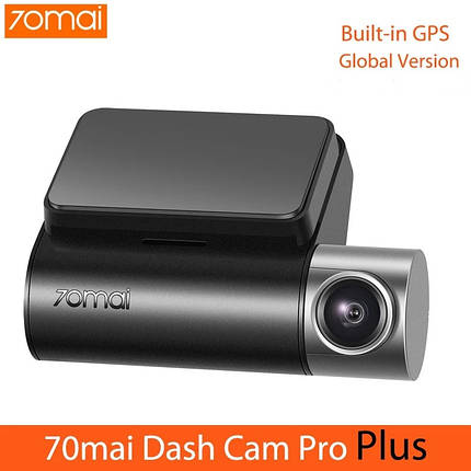 Відеореєстратор Xiaomi 70mai Dash Cam Pro Plus 70mai A500 GPS Global Version РОССЬКИЙ, фото 1