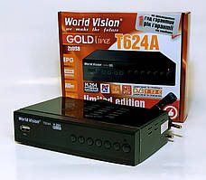 Ефірний Т2 ресивер World Vision T624А