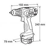Акумуляторний дриль-шурупокрут Makita 6261DWPE, фото 4