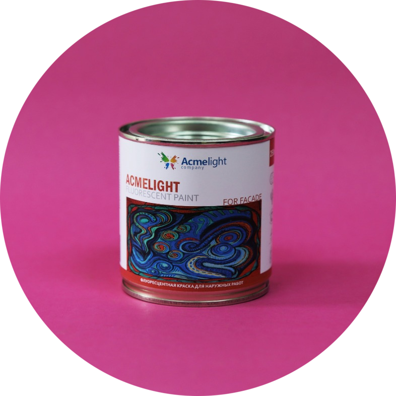 Acmelight Fluorescent paint for Facade для декорування фасадів 0,25 л, фото 1