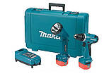 Акумуляторний дриль-шурупокрут Makita 6261DWPLE, фото 3