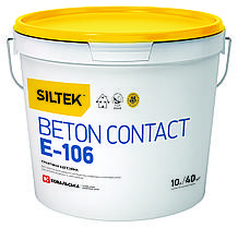 Ґрунтівка адгезійна SILTEK BETON CONTACT E-106, відро 10л
