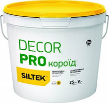 Штукатурка декоративна 2,0 мм DECOR PRO «КОРОЇД» база DA, відро 25 кг