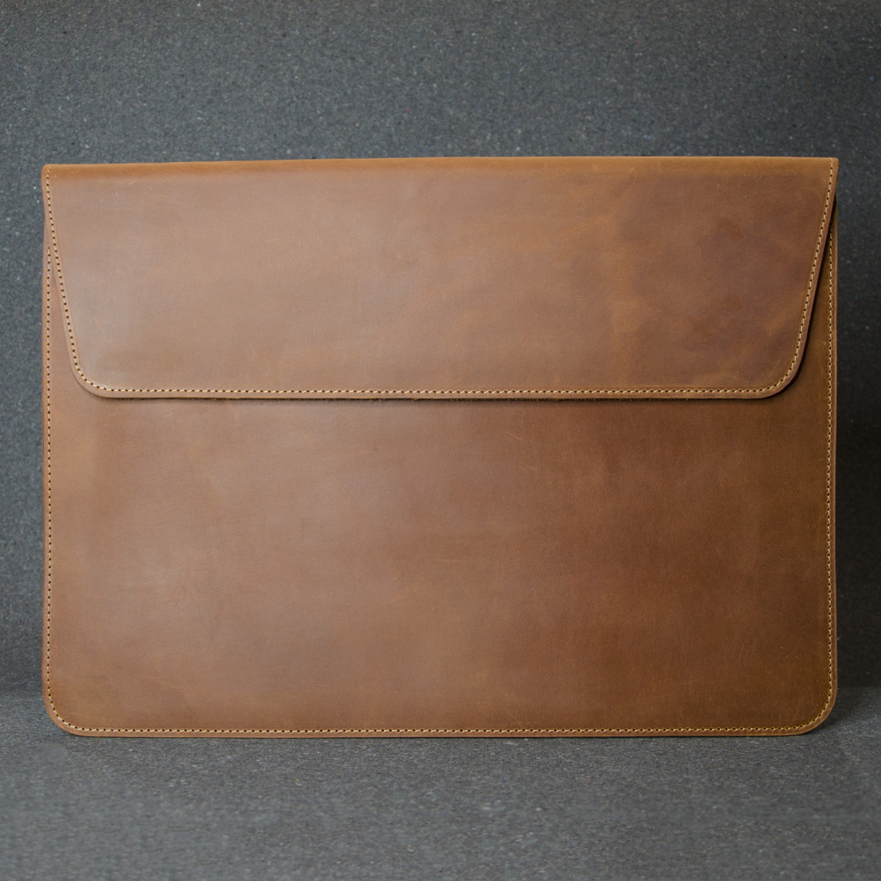 Шкіряний чохол для MacBook 13 ', шкіра Crazy Horse теракот