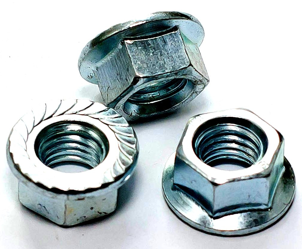 Гайка М6 з фланцем, фото 1