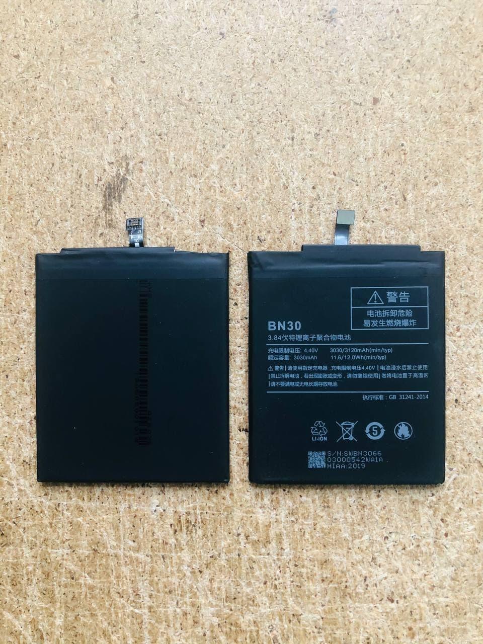 Акумулятор BN30 (Li-ion 4.4 V 3030 mAh) для Xiaomi RedMi 4a, фото 1