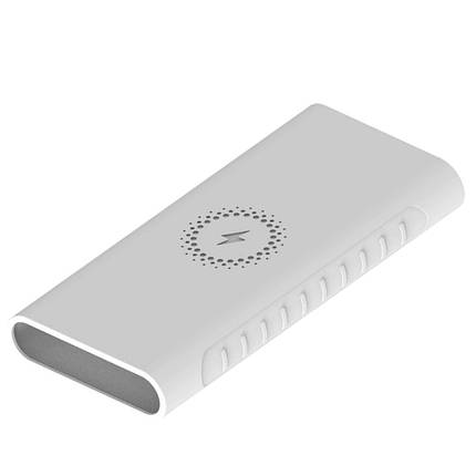 Чохол TPU SK для Xiaomi Power Bank 3 10000mAh WPB15ZM PLM13ZM PLM12ZM White, фото 2