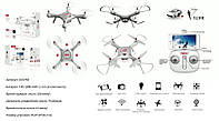 ВЕРТОЛЬОТИ Р/У КВАДРОКОПТЕР Syma X25PR0 з поворотною камерою