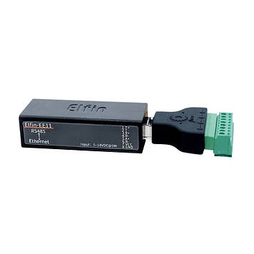 Elfin-EE11A (RS485) конвертер Modbus RTU в TCP послідовний порт RS-485 модуль сервера Ethernet підтримка