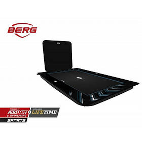 Батут BERG ULTIM ELITE FLATGROUND 500 BLACK+AEROWALL