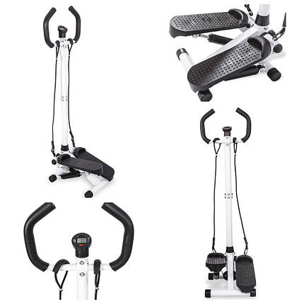 Степпер зі стійкою і еспандером USA Style Lexfit (LAB-1010), фото 1