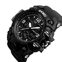 Спортивные мужские часы Skmei 1155 B HAMLET черные