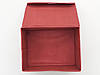 Коробка-органайзер Ш 26 * Д 20 * В 16 см. Колір червоний для зберігання одягу, взуття або невеликих предметів, фото 2