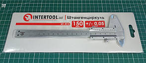 Штангенциркуль 150 мм, +/- 0.05 мм/м. INTERTOOL MT-3015