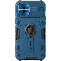 Захисний чохол Nillkin для iPhone 12 Pro Max (6.7 ") CamShield Armor Case Blue з захистом камери