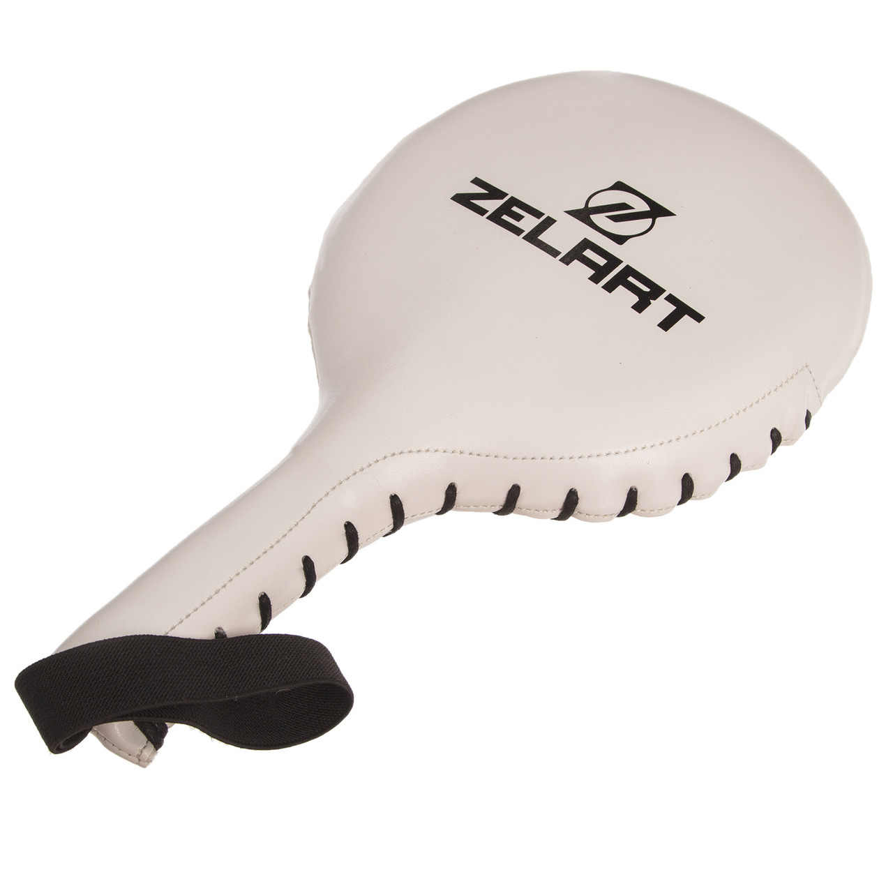 Ракетка для тхеквондо одинарна ZELART BO-1425 білий, фото 1