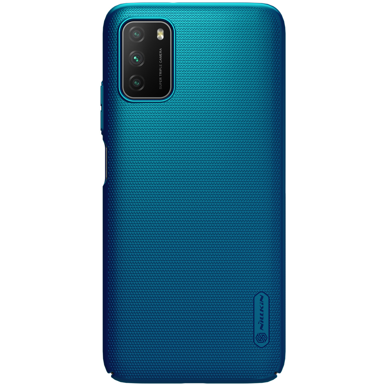 Захисний чохол Nillkin для Xiaomi Poco M3 Super Frosted Shield Blue Синій