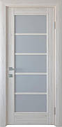 Двері міжкімнатні Муза ПВХ Deluxe зі склом сатин, фото 3