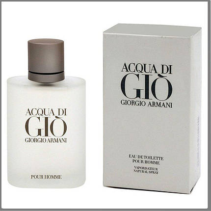 Giorgio Armani Acqua Di Gio Pour Homme туалетна вода 100 ml. (Армані Аква ді Джіо Пур Хом), фото 2