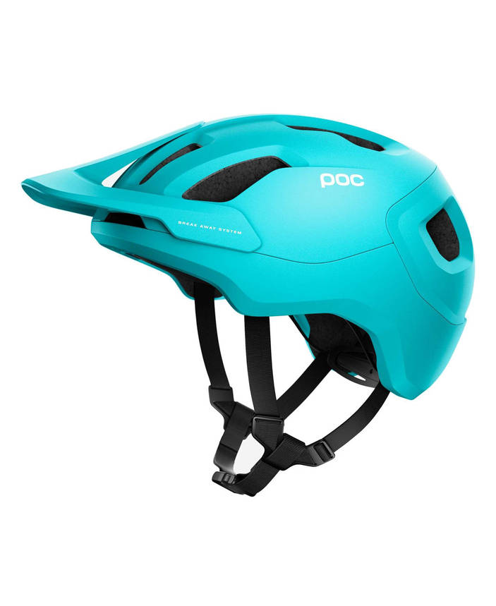 Шолом велосипедний POC Axion SPIN M/L 55-58 Kalkopyrit Blue Matt, фото 1
