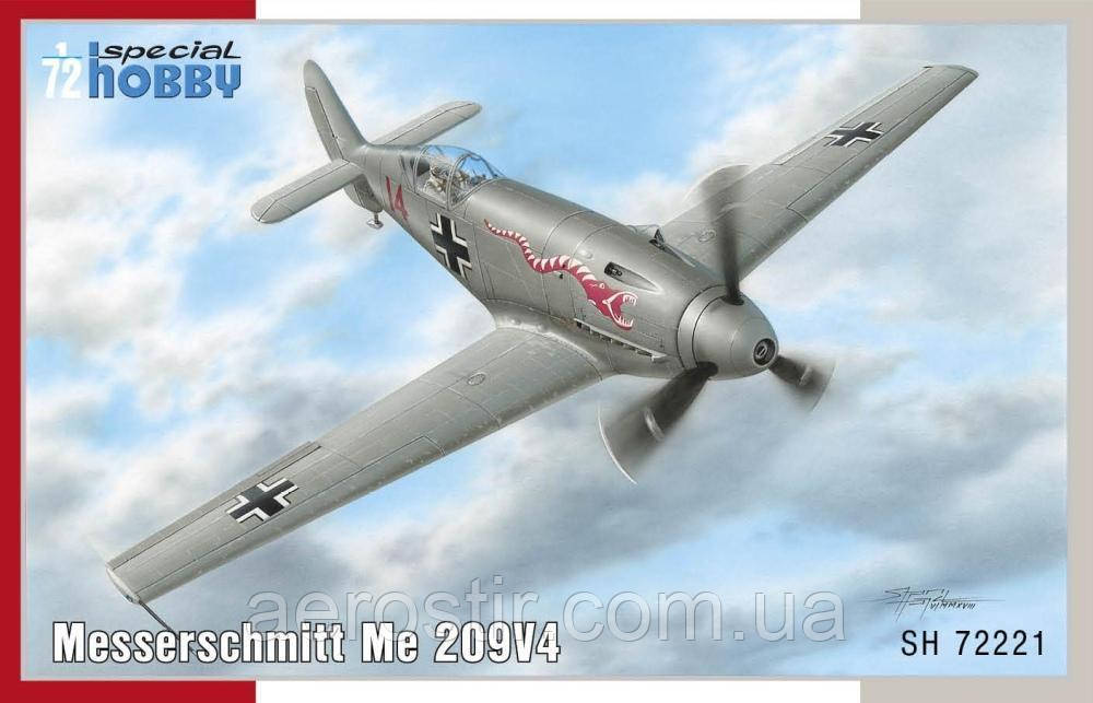 Messerschmitt Me 209V4 1/72 Special Hobby 72221