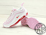 Жіночі кросівки Nike Air Max 97 Pink/White 313054-161, фото 6