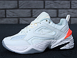 Чоловічі кросівки Nike M2K Tekno Grey White Ctimson AO3108-001, фото 4