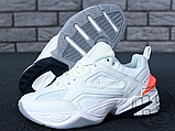 Чоловічі кросівки Nike M2K Tekno Grey White Ctimson AO3108-001, фото 8